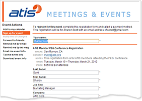 ATIS Meetings & Events