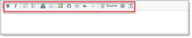 HTML editor
